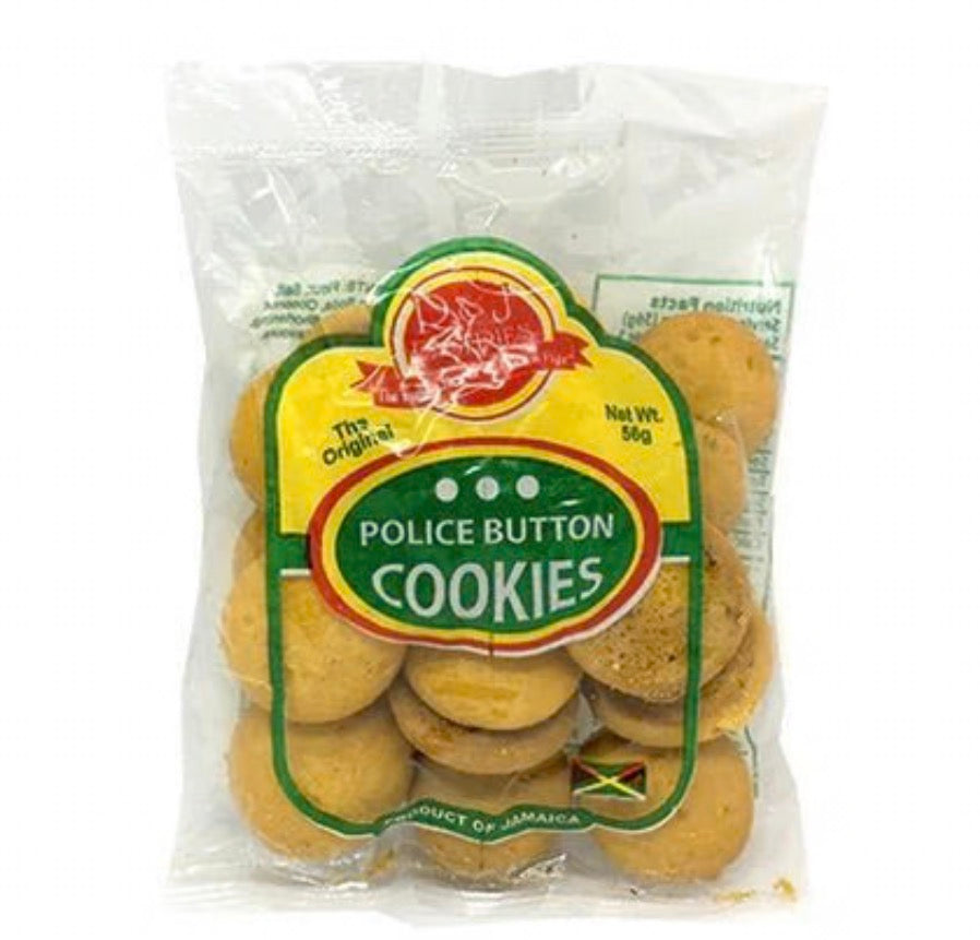 Police button biscuit
